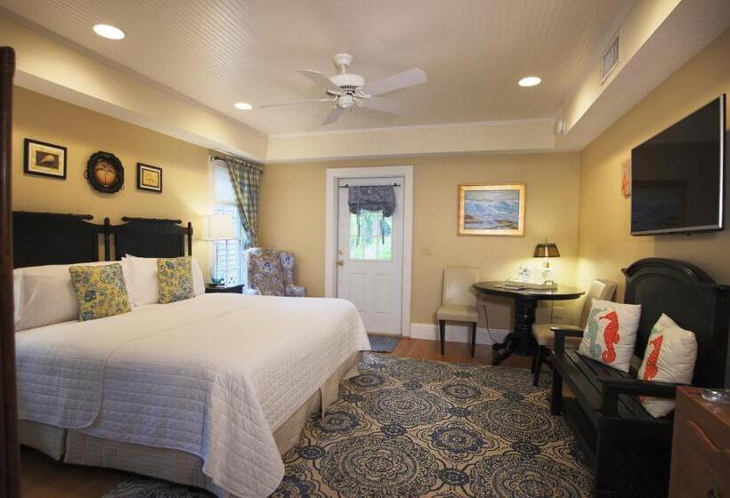 חדר דחוקס עם מיטת קינג, Amelia Island Williams House