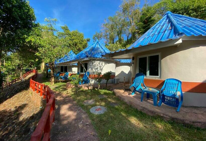 ویلای استاندارد با چشم‌انداز باغ, Koh Mak Buri Hut Natural Resort