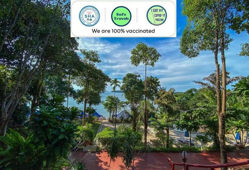 ویلای استاندارد با چشم‌انداز باغ, Koh Mak Buri Hut Natural Resort
