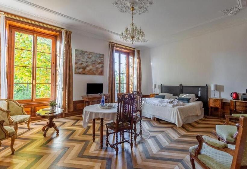 Стандартный Номер Кровать Кинг, Manoir De La Manantie   Teritoria