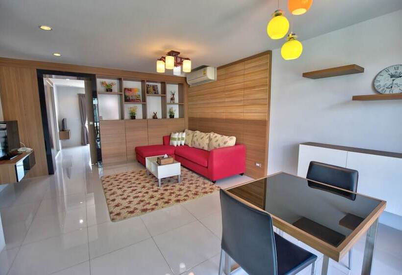 풀장 전망 디럭스 룸, Pool Access 89 At Rawai