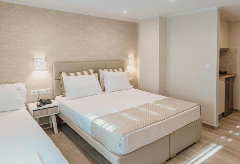 اتاق لوکس خانوادگی, Ammos Beach Seaside Luxury Suites