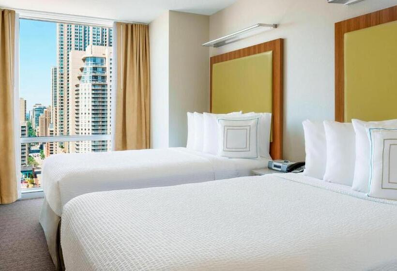 Студия Стандарт Вид на Город, Springhill Suites Chicago Downtown/river North