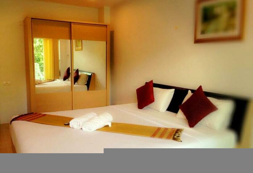 חדר דלוקס עם מרפסת, Baan Paan Hua Hin