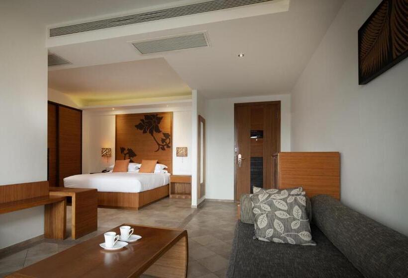 디럭스 룸 킹사이즈 침대, Mangrove Tree Resort World Sanya Bay Kapok