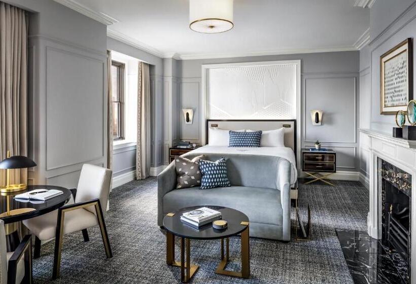 带大床的标准工作室, Fairmont Royal York Gold Experience