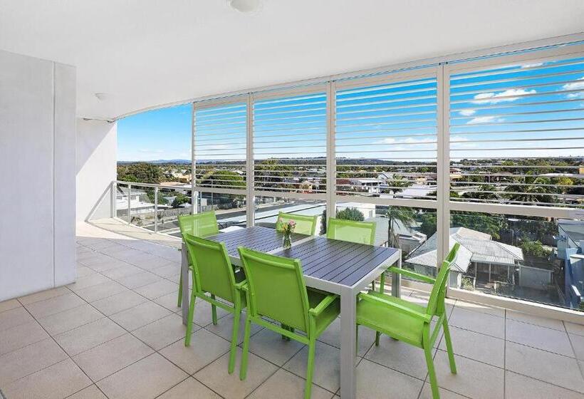 带3个卧室带海景的公寓, Pandanus Mooloolaba