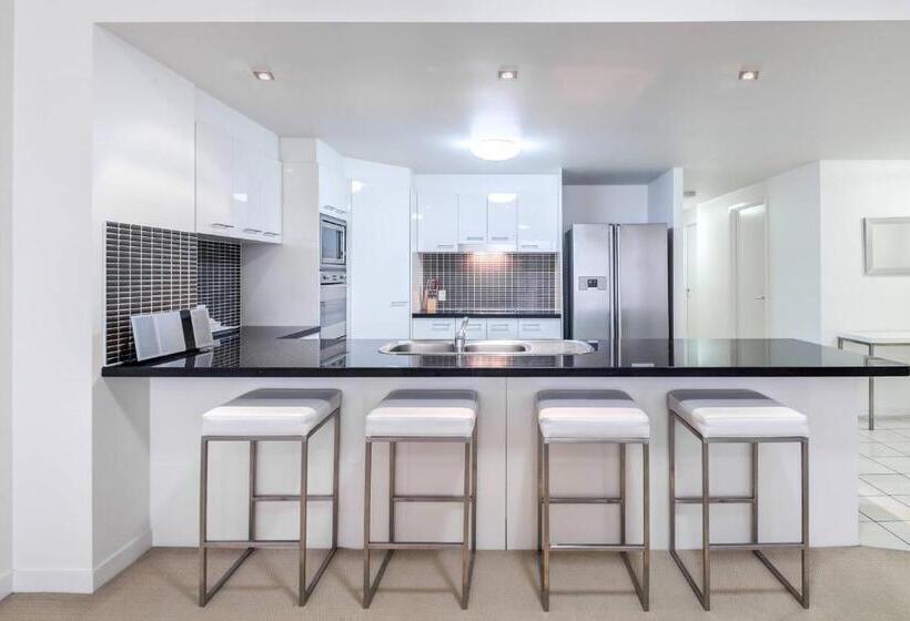 带3个卧室带海景的公寓, Pandanus Mooloolaba