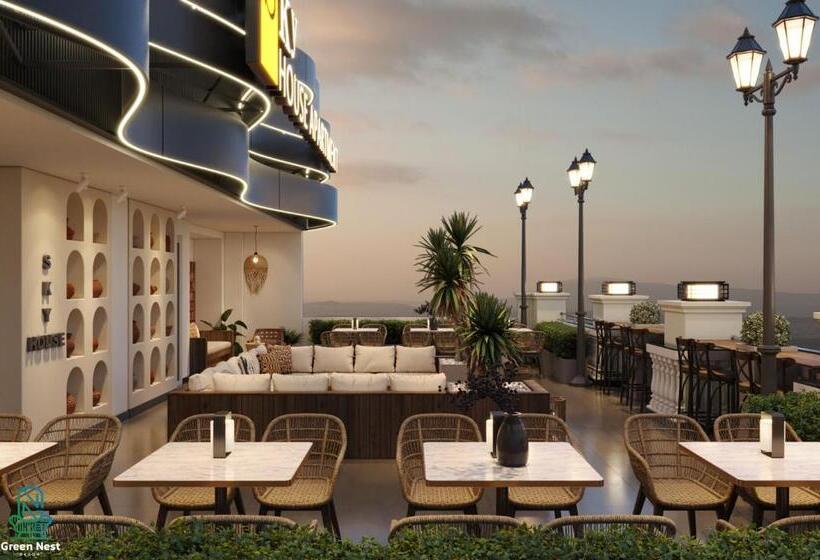 آپارتمان 1 خوابه با بالکن, Sky House Apartment