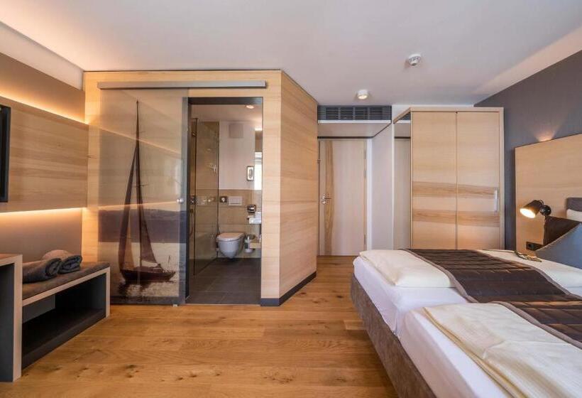 Comfort room with lake view, Boutiquehotel Zur Winzerstube   Adults Only