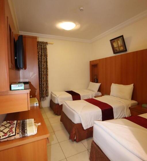اتاق ساده سه‌ نفره, Aayan Hotel Rooms Al Shasha Close To Free Buses 1close To The Haram