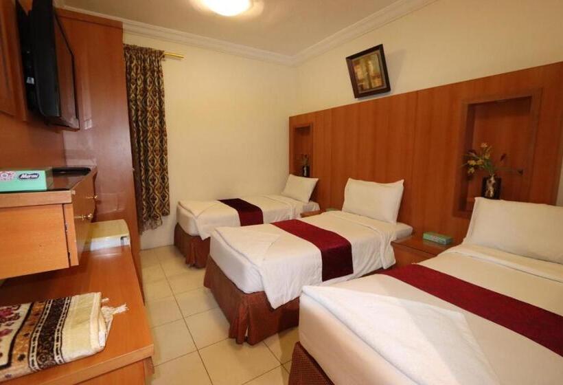 اتاق ساده سه‌ نفره, Aayan Hotel Rooms Al Shasha Close To Free Buses 1close To The Haram
