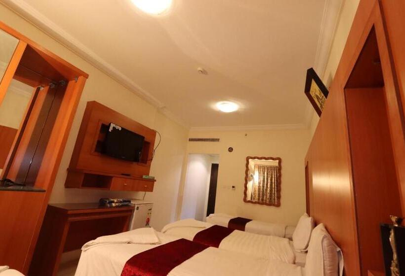 اتاق ساده سه‌ نفره, Aayan Hotel Rooms Al Shasha Close To Free Buses 1close To The Haram