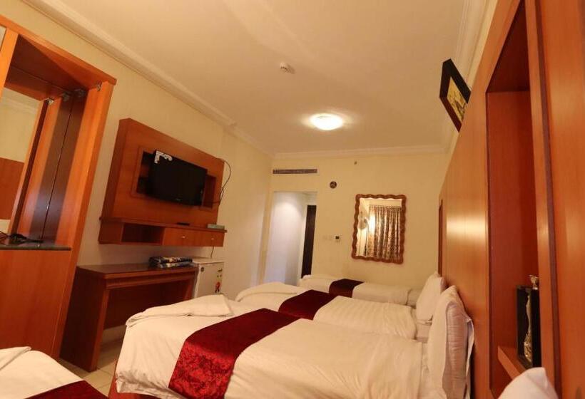 اتاق ساده سه‌ نفره, Aayan Hotel Rooms Al Shasha Close To Free Buses 1close To The Haram