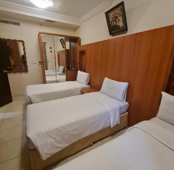اتاق ساده سه‌ نفره, Aayan Hotel Rooms Al Shasha Close To Free Buses 1close To The Haram