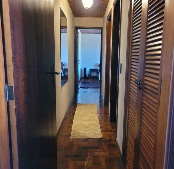 침실 2개 스위트, Casa Campos Val Suite Luxo, Quarto Família