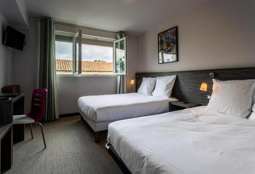 スタンダード４人部屋, Hôtel Du Midi Plage