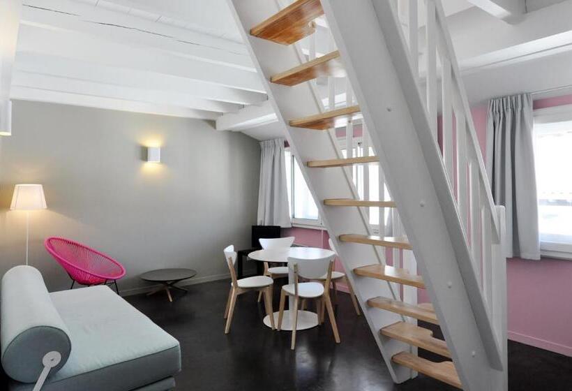 Апартаменты Дюплекс 1 Спальня, Temporesidence Chateauneuf