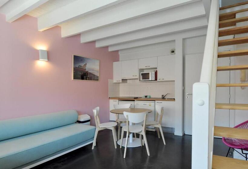 Апартаменты Дюплекс 1 Спальня, Temporesidence Chateauneuf