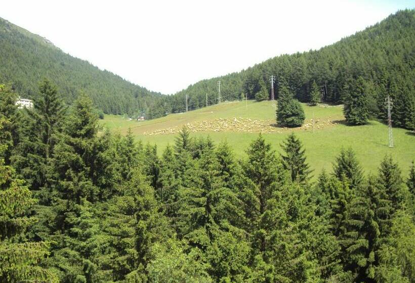 اتاق خانوادگی با چشم‌انداز کوه, Des Alpes