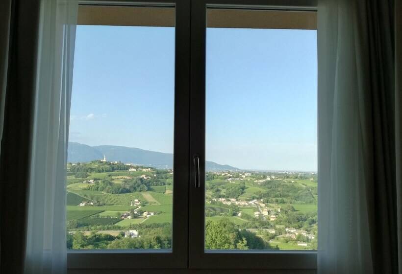 غرفة قياسية ذات إطلالة, Villa Del Poggio Prosecco Bike
