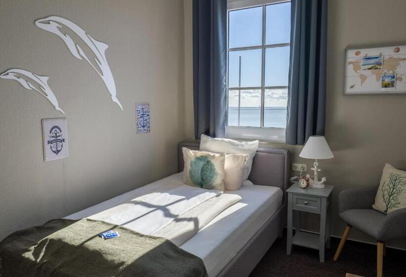 스탠다드 싱글 룸 바다 전망, Akzent Strandhotels Seestern, Delphin & Lachs