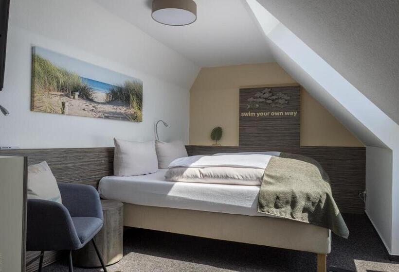 스탠다드 룸 바다 전망, Akzent Strandhotels Seestern, Delphin & Lachs