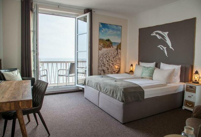 스탠다드 룸 바다 전망, Akzent Strandhotels Seestern, Delphin & Lachs