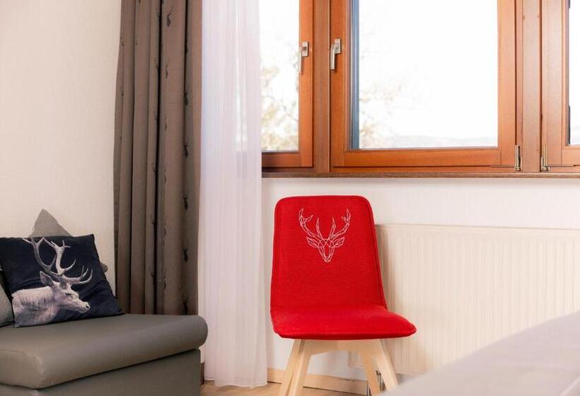 발코니가 있는 2 베드룸 아파트, Genusshotel Hirschen   Erholung Im Grünen