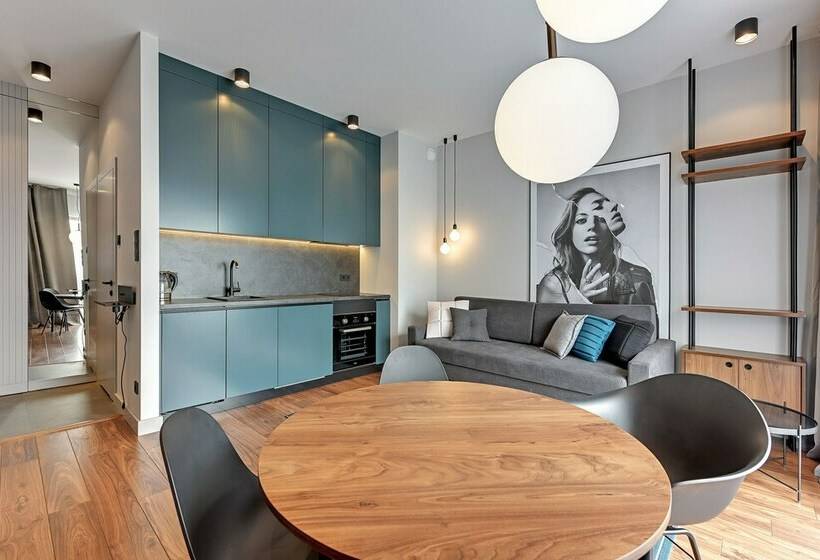 침실 1개 디럭스 아파트, Apartinfo Island Apartments