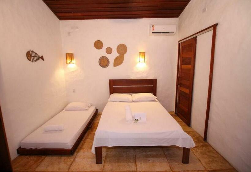 Трехместный Номер Комфорт, Pousada Palm Beach Praia De Caetanos