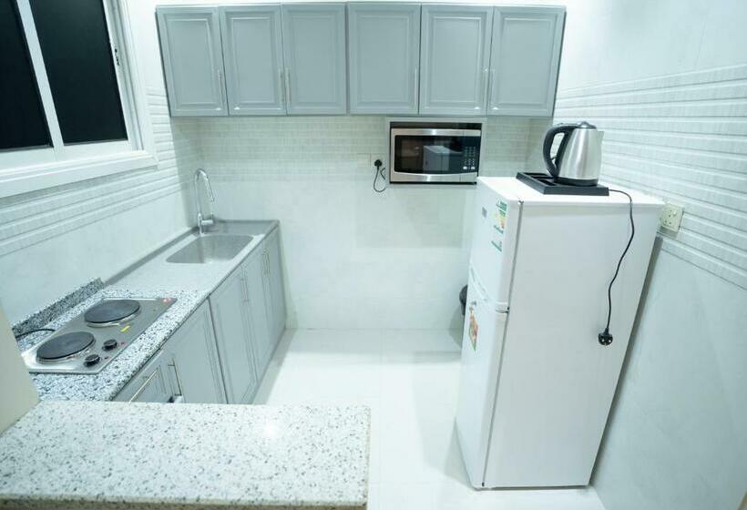 آپارتمان 1 خوابه, البرج الازرق شقق فندقية Alburj Alazraq