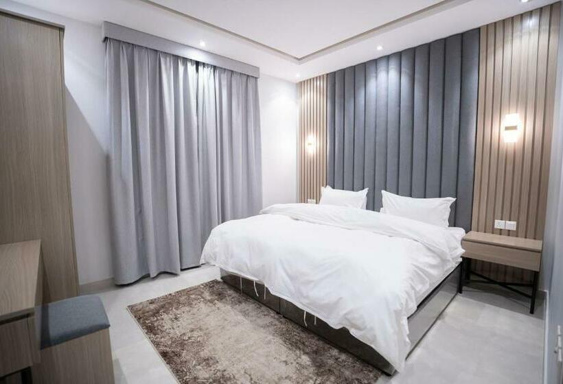 آپارتمان 1 خوابه, البرج الازرق شقق فندقية Alburj Alazraq