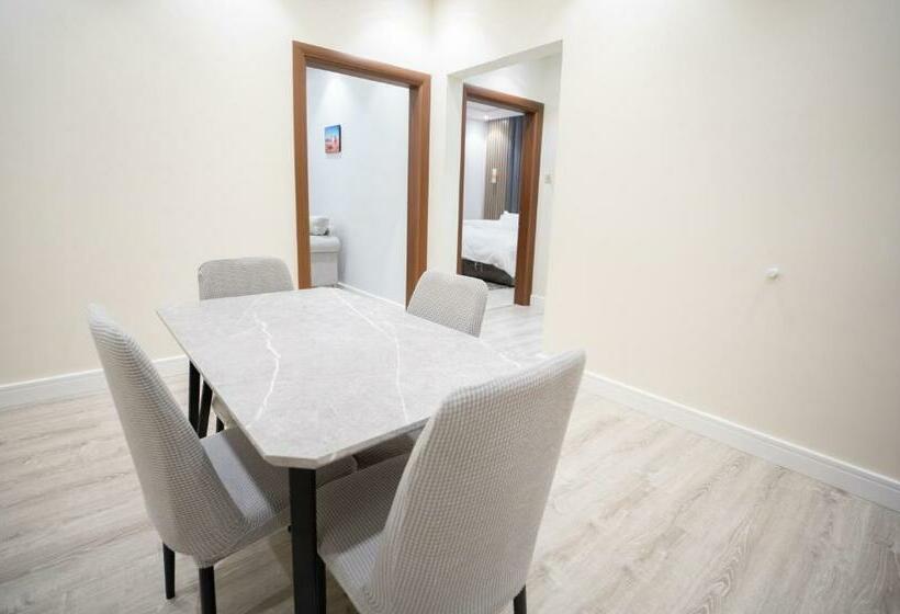 آپارتمان 1 خوابه, البرج الازرق شقق فندقية Alburj Alazraq