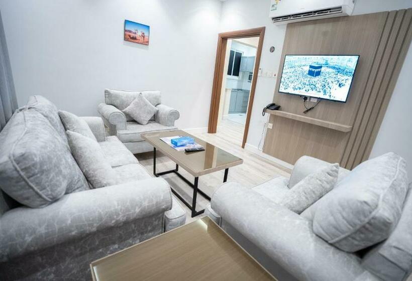 آپارتمان 1 خوابه, البرج الازرق شقق فندقية Alburj Alazraq