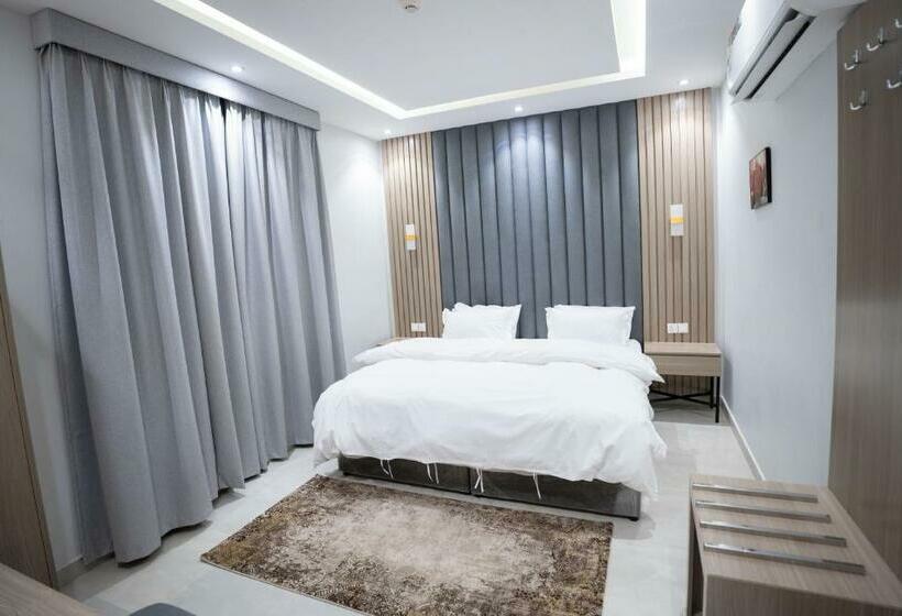 آپارتمان 2 خوابه, البرج الازرق شقق فندقية Alburj Alazraq