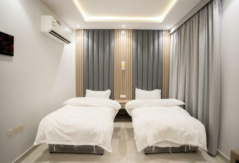 آپارتمان 2 خوابه, البرج الازرق شقق فندقية Alburj Alazraq