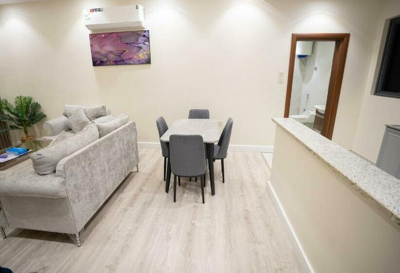 آپارتمان 2 خوابه, البرج الازرق شقق فندقية Alburj Alazraq