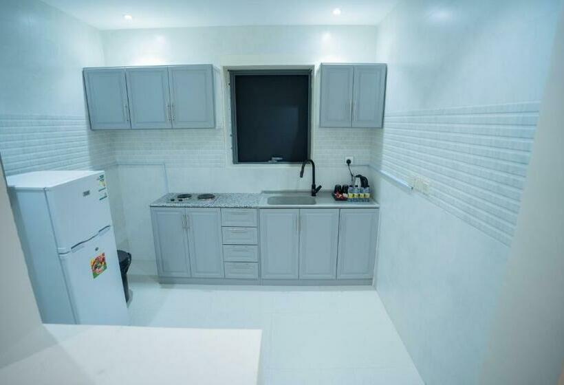آپارتمان 2 خوابه, البرج الازرق شقق فندقية Alburj Alazraq