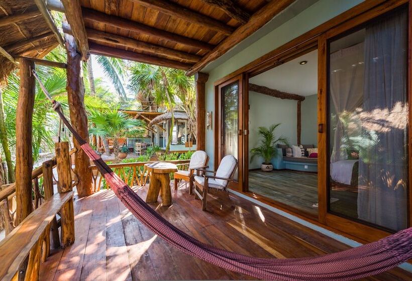 带园景的小型套房, Ahau Tulum