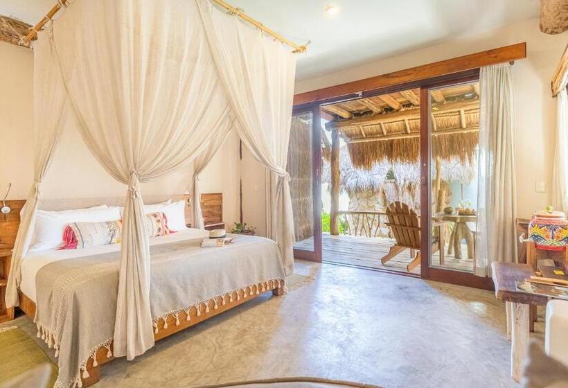 带园景的小型套房, Ahau Tulum