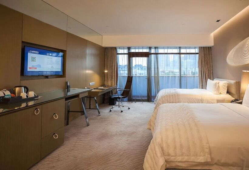 Номер Стандарт 2 Двуспальные Кровати, Le Meridien Qingdao West Coast