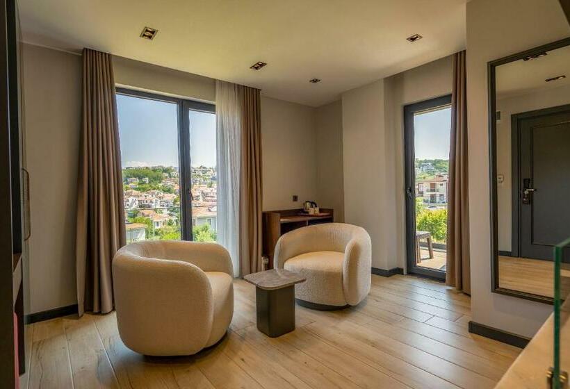 اتاق لوکس با بالکن, La Miel Suites