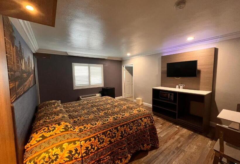 Стандартный Номер Кровать Кинг, The Patio Motel   Los Angeles, Lax