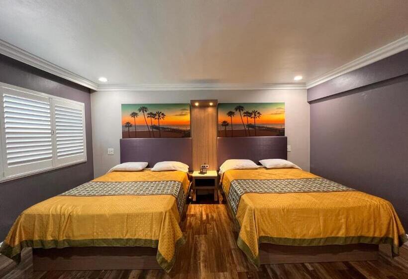 Номер Стандарт, The Patio Motel   Los Angeles, Lax