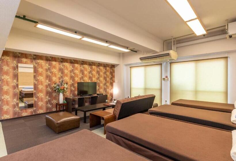 Семейный Номер Совместный Санузел, Omotenashi Hostel Miyajima