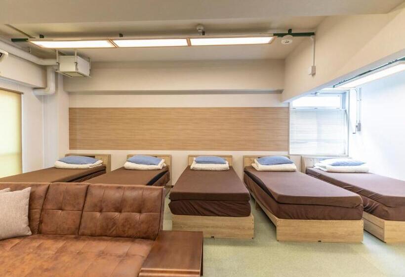 Семейный Номер Совместный Санузел, Omotenashi Hostel Miyajima