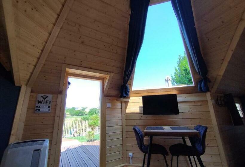 Номер Стандарт с Гидромассажем, Cottage Climatisé Avec Baignoire Spa 2 Personnes