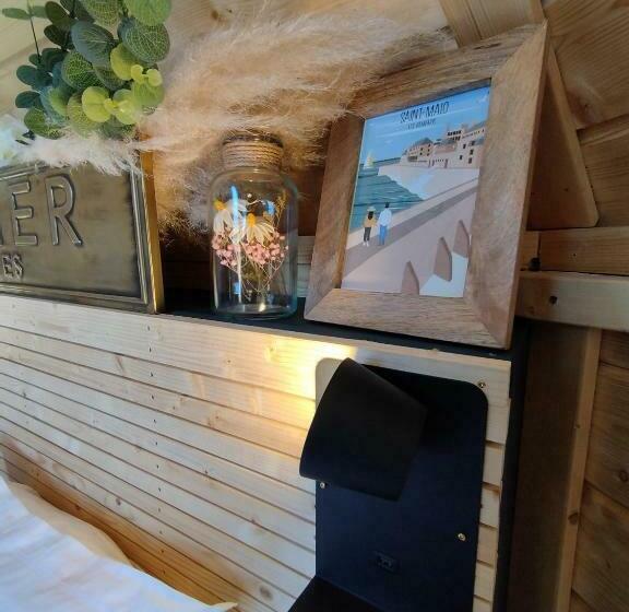 Номер Стандарт с Гидромассажем, Cottage Climatisé Avec Baignoire Spa 2 Personnes