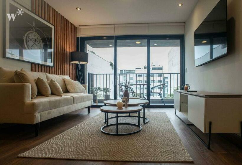 آپارتمان 1 خوابه با بالکن, Alcanfores 1262 By Wynwood House
